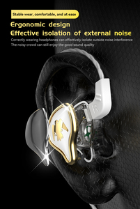 Audífonos Intrauditivos con Cable QKZ AK6 <span class=keywords><strong>Ares</strong></span> de 3.5 mm con Cancelación de Ruido y Micrófono para Deportes - Product Image 6