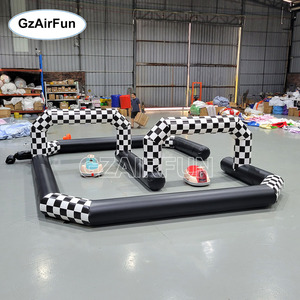 Pista <span class=keywords><strong>de</strong></span> Carreras <span class=keywords><strong>de</strong></span> Karts Inflable Personalizada, Barrera Portátil <span class=keywords><strong>para</strong></span> Autos <span class=keywords><strong>de</strong></span> Choque <span class=keywords><strong>para</strong></span> Fiestas y Eventos al Aire Libre - Product Image 6