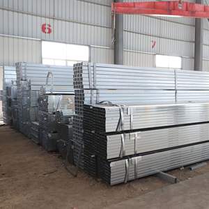 Fournisseurs de tubes en acier galvanisé carrés et rectangulaires pré-galvanisés Q235 BS1387 40x40 - Product Image 3