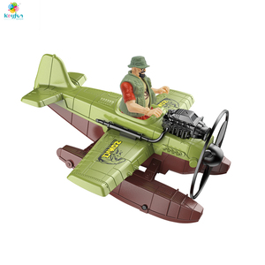 Costume de dinosaure figurines d'action militaires en plastique fonction de musique légère jouet pour garçons camionnette équipement de Simulation d'avion - Product Image 3