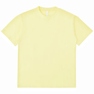 T-shirt Boxy surdimensionné 100% coton pour hommes 300gsm épaule tombante tricotée de haute qualité personnalisée pour bouffée impression poids lourd recadrée - Product Image 1