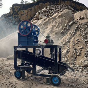 Fabrikverkauf PE150X250 Kleiner Mobiler Beton-Backenbrecher mit Sieb Gestein-Backenbrecher - Product Image 6