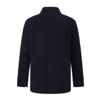 Manteau pour hommes en laine d'agneau mérinos lourde et chaude coupe-vent personnalisé en usine de Solarwool