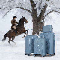 Produits en gros Valises et sacs de voyage Ensembles de bagages Boîte à bagages multifonctionnelle et valise 3 pièces Valise Sac à roulettes