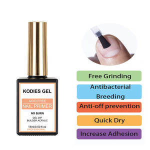 Base Coat Écologique Sans Acide OEM, Préparateur d'Ongles, Formule Adhésive Sans HEMA pour Ongles en Gel Acrylique, Personnalisation Privée - Product Image 2