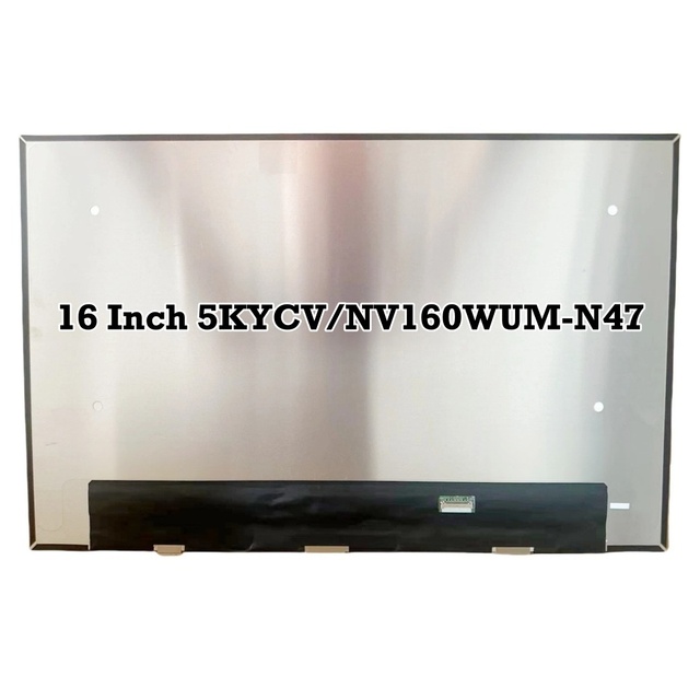 16'' Laptop Replacement LCD Screen 5KYCV/NV160WUM-N47 Display EDP Panel Non-Screen 1920x1200 NEW