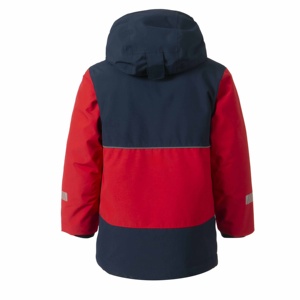 Kid's <strong>Waterproof</strong> <strong>Padded</strong> <strong>Jacket</strong> Children's Fake Fur Hooded Parka with Reflective Details - Product Image 3