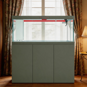 <span class=keywords><strong>Aquarium</strong></span> rectangulaire de luxe en verre <span class=keywords><strong>100L</strong></span> avec filtre de fond et fonctionnement silencieux pour bureau - Product Image 4