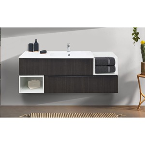 Mod ฐานห้องน้ำที่ถูกระงับ B201ซม. 140 laos และ Matt White - Product Image 1