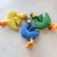 Jouet pour chien en peluche doux et écologique, avec son couineur, design de dessin animé, en polyester, non résistant à l'eau, pour usage intérieur, entraînement, petit modèle
