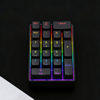 Clavier mécanique K20, câble détachable et corps fin, pour ordinateur portable professionnel et usage bureautique