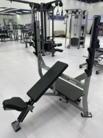 Rosen Sports Fitness Marteau Musculation Musculation Musculation Équipement De Gymnastique Robuste Tube En Acier Galvanisé Banc D'inclinaison