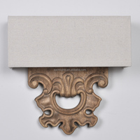 Nouvelle Lampe Murale Rustique en Bois et Tissu Style Antique pour Villa, Chambre à Coucher, Décoration Intérieure, Applique Murale Latérale de Chevet Économe en Énergie avec Commande Tactile