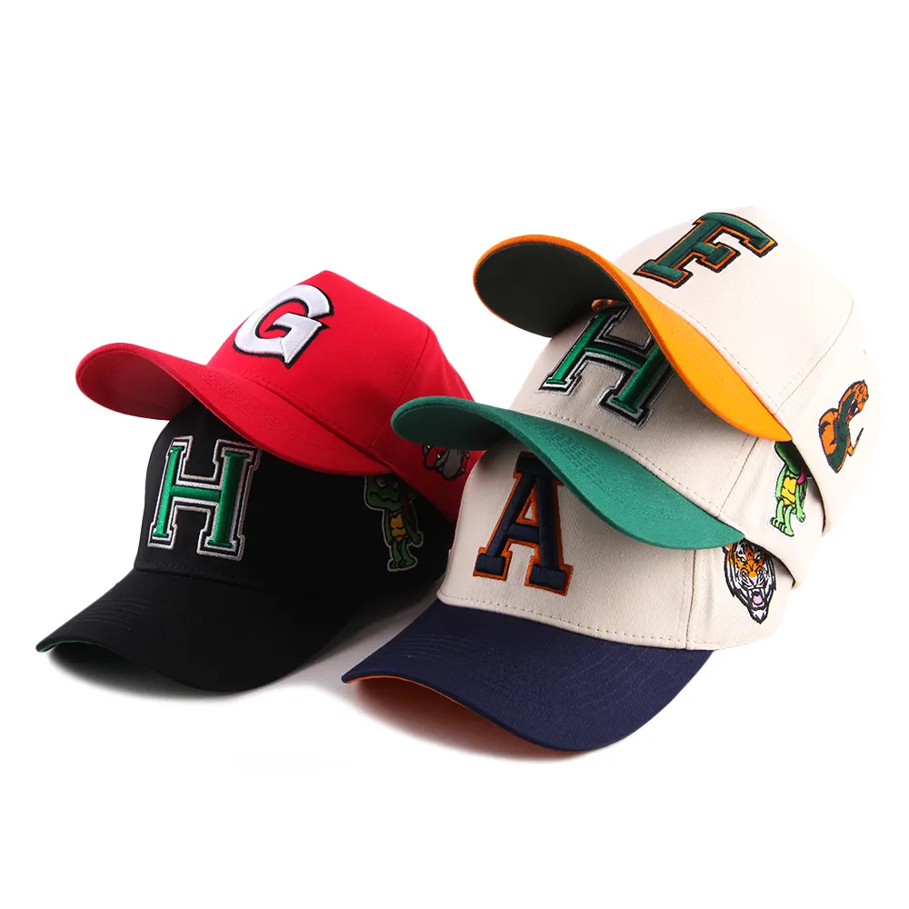 OEM Manufacture Sports Caps Hats Wholesale Men Women Custom baseball Cap Hat with Embroidery Logo