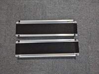 Rampe de fauteuil roulant en aluminium portable de 2 à 8 pieds, rampe de câble en aluminium robuste pour un accès facile