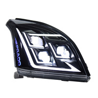 Vente en gros de feux de signalisation améliorés, feux de jour DRL, ensemble de phares LED pour Toyota Prado LC120 2003-2009