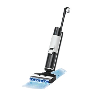 Lavasciuga Pavimenti Intelligente con Motore Brushless, 4-in-1, Senza Fili, per Uso Domestico ed Esterno, con Serbatoio dell'Acqua Grande da 860ml, Funzione di Auto-Pulizia <span class=keywords><strong>e</strong></span> Aspirazione Umido/Secco - Product Image 1