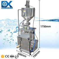Machine de remplissage à chaud pour beurre, lait, graisse, chocolat, miel en bâtonnets et pailles, remplisseuse de bouteilles commerciale Enolmatic