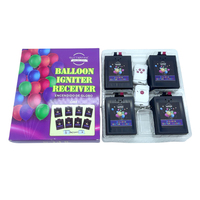 GLITTERFIRE Q08 Système de Tir de Feux d'Artifice sans Fil Moderne avec Télécommande, Allumeur de Ballons et de Bulles pour Festivals, Équipement de Scène et de Mariage