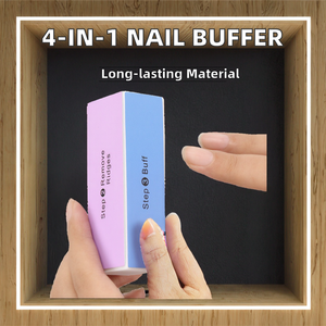 ZEBRA Bailing Block 4 WAY ฟองน้ำตะไบเล็บบัฟเฟอร์สองด้านเครื่องมือทำเล็บ - Product Image 3