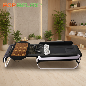 Cama de Massagem de Luxo POP RELAX em Jade, Grau Comercial, para Terapia Térmica e Massagem por Pontos de Acupressão - Product Image 2