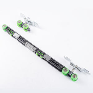 รางแขวนประตูบานเลื่อนสแตนเลสรางลูกรอกประตูไม้ - Product Image 4