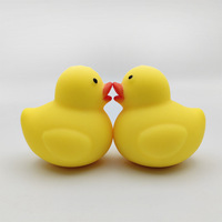 2025 gros nouveau dessin animé créatif mignon canard jouets Lala musique décompression pincement musique Tpr caoutchouc souple évent jouets
