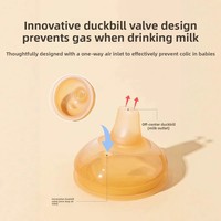 Accesorios para biberones de PPSU de 72 cm con forma de calabaza, compatibles con biberones grandes Shixi, tetinas, válvulas de pico de pato y bolas de gravedad.