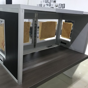 Cabina de interpretación simultánea más ligera, caseta de mesa para traductor YP46, cabina de Conferencia - Product Image 3