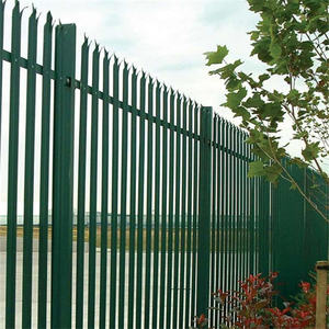 W Valla de empalizada de acero galvanizado pálido 1,8 m Altura 2,75 M Ancho Precios competitivos Servicio de modelado 3D incluido - Product Image 6