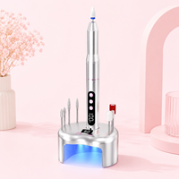 Vantrend Ponceuse à Ongles Électrique Professionnelle 35000 tr/min Sans Fil Rechargeable USB en Aluminium pour le Marché Européen ou Américain