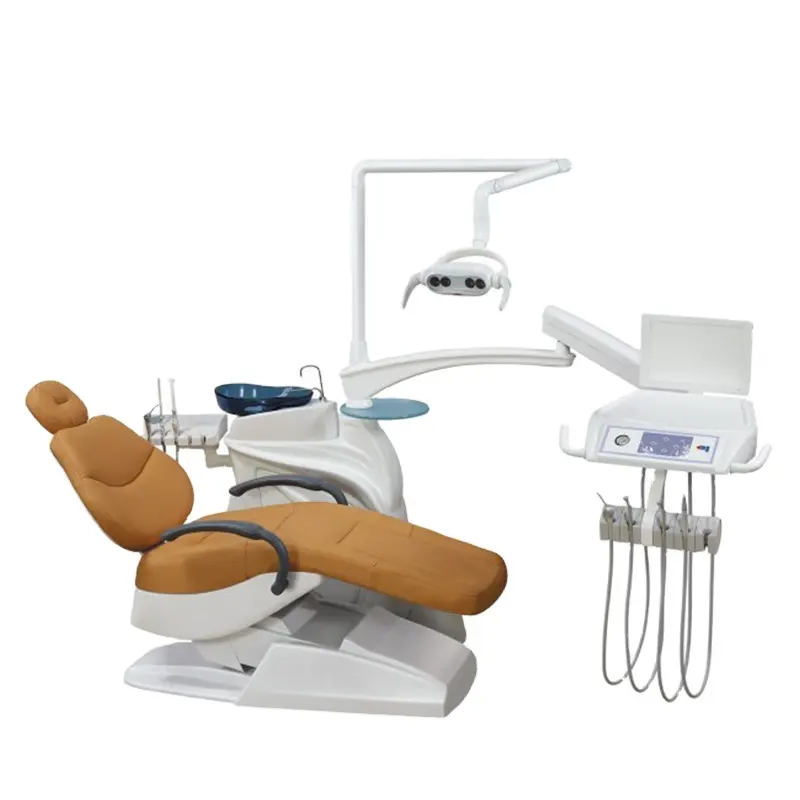 ZT-DU-07 Cadeira Odontológica Integral de Piso para Clínicas Dentárias e Hospitais Equipamentos Odontológicos Multi-funcionais