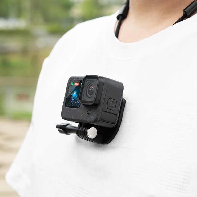Magnetic Neck Strap Holder for GoPro Hero 13 12 11 DJI Action 3 4 Insta360 X4 GO3 Chest Mount Adapter Bracket Accessories