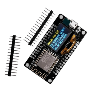 0.96인치 OLED 디스플레이가 장착된 ESP8266 V3 개발 보드 CH340 ESP-12F WiFi 모듈 마이크로파이썬용 TYPE-C USB - Product Image 1