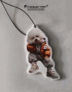 Deodorante per Auto a Forma di Cane, Profumatore Sospeso, Fragranza Composta, 18% Olio Essenziale, Anti-Sbiadimento, Rimozione Odori, OEM ODM - Product Image 5