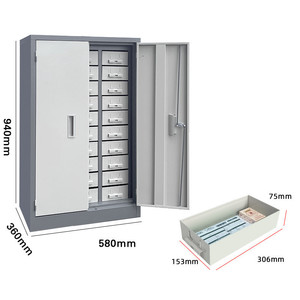 पागल, बोल्ट और छोटे उपकरणों के आयोजन के लिए भारी शुल्क दराज भागों कैबिनेट - Product Image 6
