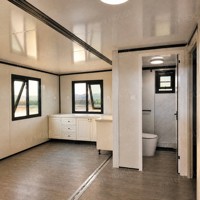 Grande maison conteneur modulaire préfabriquée extensible aux normes australiennes, 2-3 chambres, écologique, bureau mobile, bâtiment de type cabine