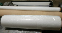 Tissu en fibre de verre texturé ignifuge sans alcali pour couverture de soudage et de découpe, rouleau d'isolation haute température 1 MM 550