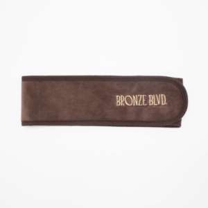 Logo personalizzato in microfibra/velluto Fashion Beauty Makeup fascia per capelli in <span class=keywords><strong>Velcro</strong></span> Spa - Product Image 4
