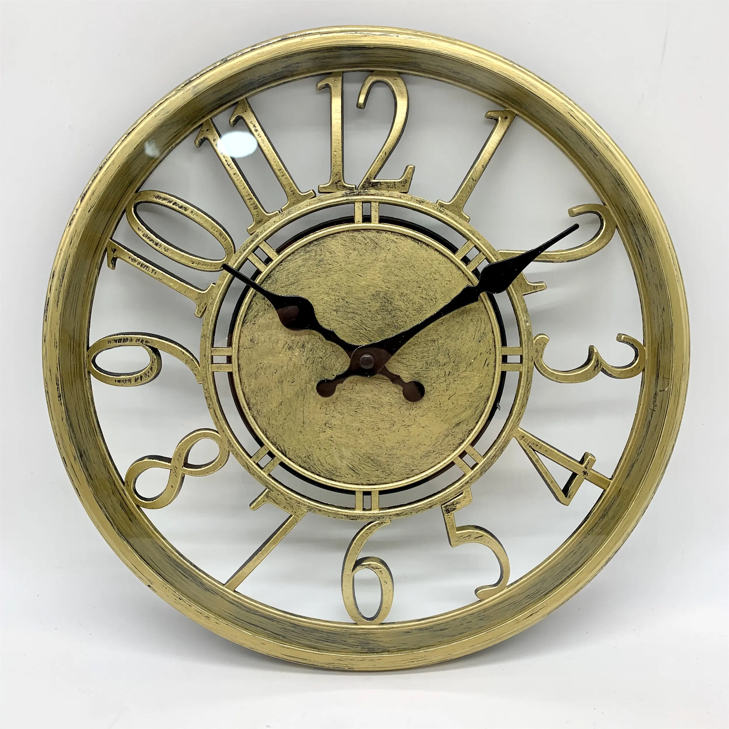 12 pollici nuovi orologi da parete al quarzo più economici per la decorazione domestica orologio da parete Vintage a sublimazione del fornitore della fabbrica Zhangzhou