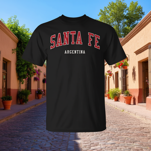 Camiseta estilo universitario Santa Fe Argentina, talla unisex para adultos, de primera calidad - Product Image 3