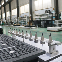Routeur CNC robuste 4 x 8 pieds pour la fabrication de meubles et d'armoires, avec commande Syntec/NC Studio/RichAuto et moteur 3 axes