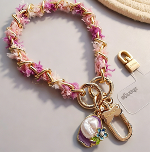 Cordon court pour poignets pour étuis de téléphone portable, bijou pendentif raffiné et sophistiqué, tendance et de niche, pour femmes - Product Image 5