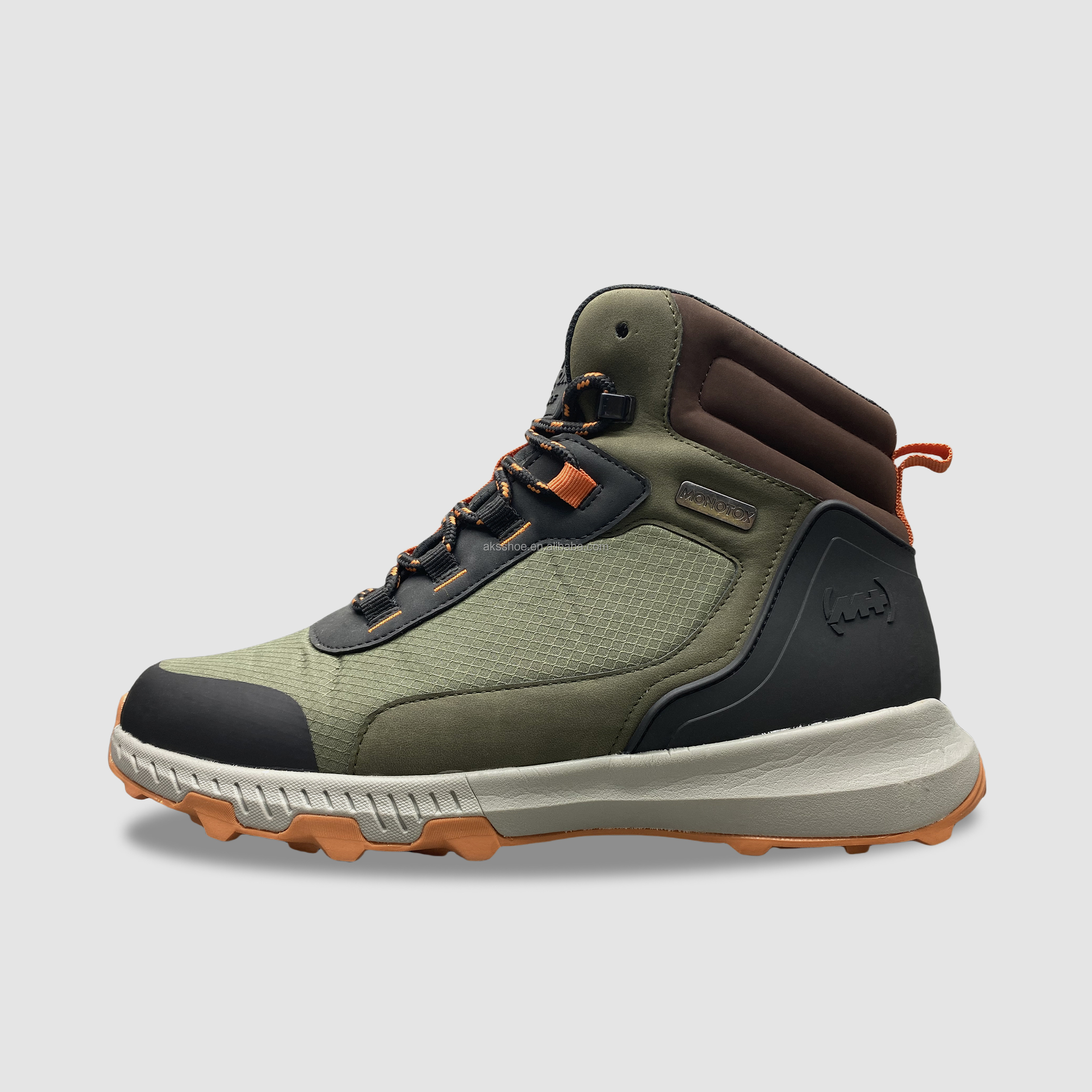 Chaussures Randonnée Homme Marron Imperméable Confort Respirant