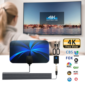 <span class=keywords><strong>Antenne</strong></span> 25DB 1080P HDTV Antennes TV amplifiées numériques intérieures Portée de 50 miles avec amplificateur Signaux TV pour chaînes locales gratuites - Product Image 4
