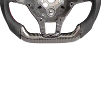 Volant de voiture en cuir véritable pour Volkswagen VW Tiguan Polo Golf 7 Passat fabriqué à partir de fibre de carbone Premium