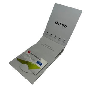 Nera Credit <b>Card</b> Flip Rotating Box Customized 350G Paper UV Coating Four Color Printing Gift Craft Packaging - Product Image 5