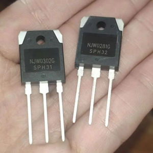 ทรานซิสเตอร์สามเฟส NJW0302G NJW0281G 230V 15A 150W 30MHz TO-3P-3L แบบ Through Hole NPN Bipolar Power Transistor - Product Image 1