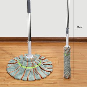 Fregona ajustable de rotación de agua con tornillo automático, barra recta de secado rápido, lavado a <span class=keywords><strong>mano</strong></span>, fregona perezosa para el hogar, bloqueo de tarjeta, <span class=keywords><strong>Material</strong></span> PP de algodón, venta al por mayor - Product Image 5