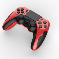 YLW Nuevo Control Inalámbrico Personalizado con Doble Vibración para Videojuegos y Gamepad para Juegos de PS4